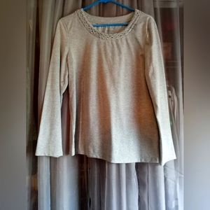 Silver Holiday Top Large